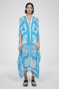 Rodebjer Agave Tropic Blue Kaftan